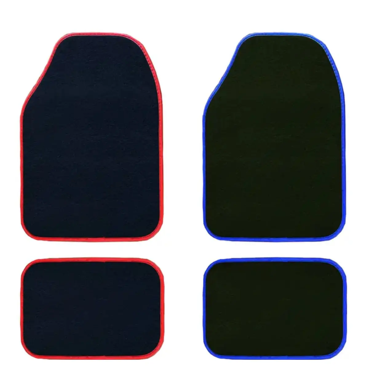 მანქანის კოვრიკები  - წითელი და ლურჯი